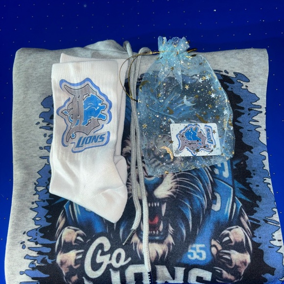Detroit lions hoodie set - Picture 14 of 16